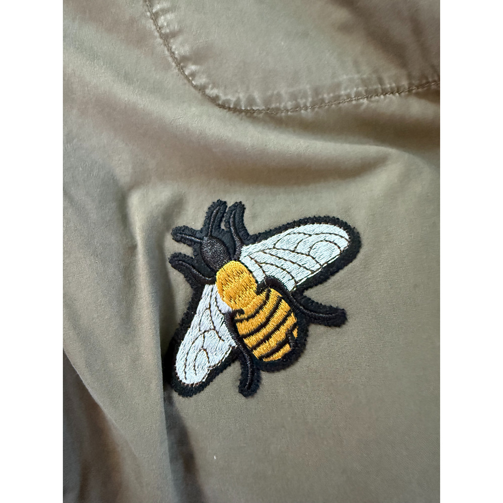 Calvin Klein Pants Womens Size 4 Tan Joggers Lightweight Bumble Bee Mid Rise - Picture 4 of 12